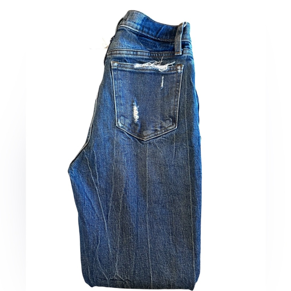 Abercrombie & Fitch High Rise Mom Jeans frayed Jeans size 25
